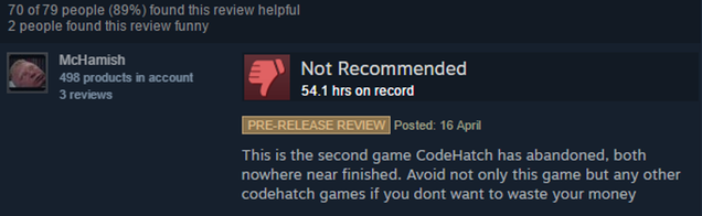 Illustration for article titled Seven Steam Games Whose Reviews Have Changed A Lot